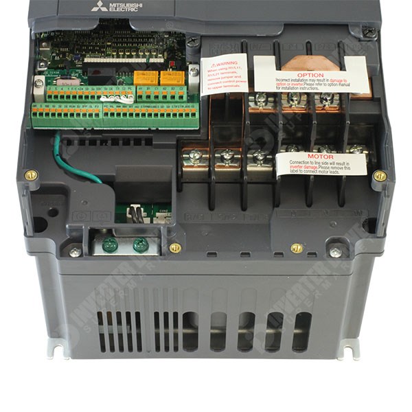 Photo of Mitsubishi A800 11kW/15kW 400V AC Inverter Drive, STO, C3 EMC