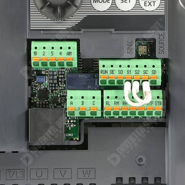Photo of Mitsubishi D740 IP20 5.5kW 400V 3ph AC Inverter Drive, DBr, STO, Unfiltered