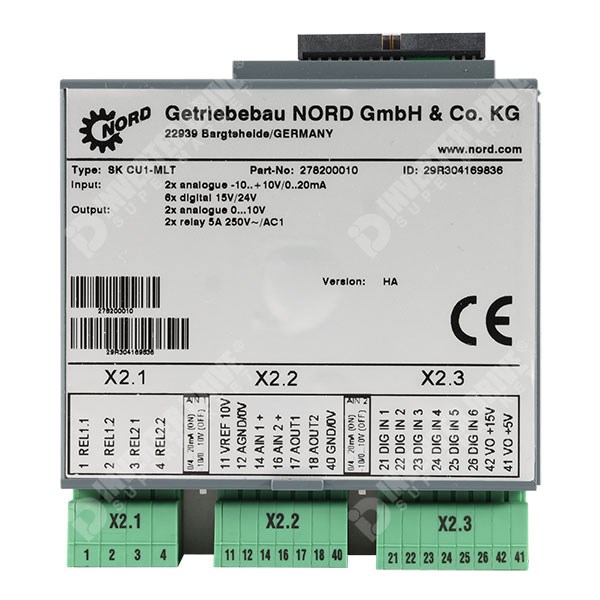 Nord Internal extension Multi I/O - SKCU1-MLT - Accessories for AC