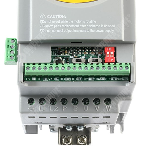 Photo of Parker AC10 IP20 0.2kW 230V 1ph to 3ph AC Inverter Drive, DBr, Unfiltered