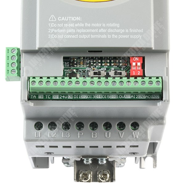 Photo of Parker AC10 IP20 0.4kW 400V 3ph AC Inverter Drive, DBr, Unfiltered