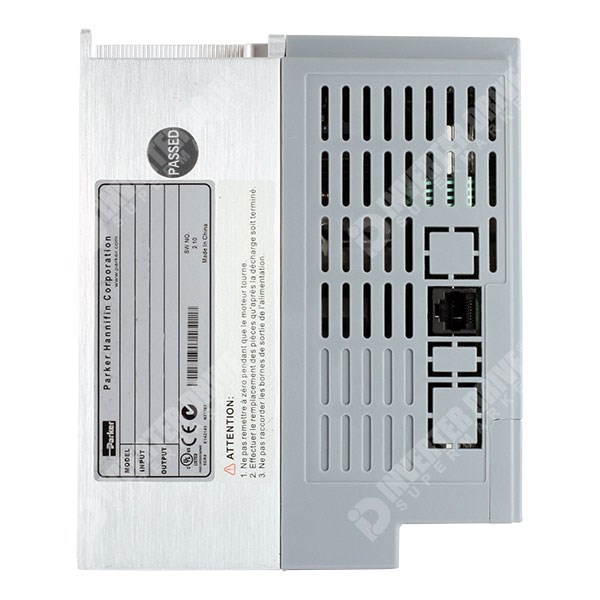 Photo of Parker AC10 IP20 1.1kW 230V 1ph to 3ph AC Inverter Drive, DBr, Unfiltered