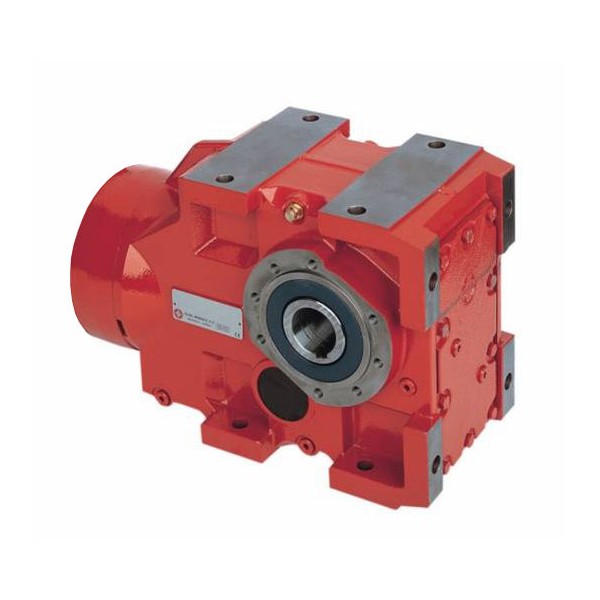 Photo of Pujol - 1.5kW (2HP) x 10.5RPM 131.82:1 - Right-Angle Helical BeveI Gearbox for 90L Frame motor