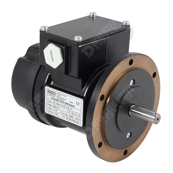 Photo of Radio-Energie RE.0444R Tacho Comp IP54 Flange, 60V 11mm Shaft EG