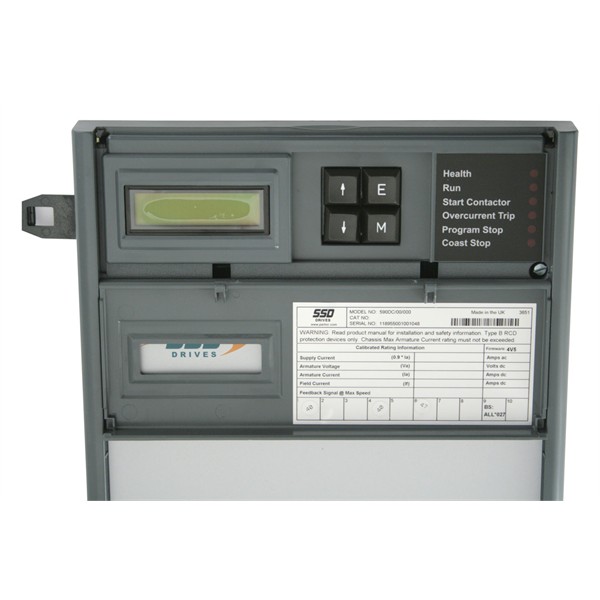 Photo of Parker SSD - Spare 590DC Control Door (590DC-00-000)