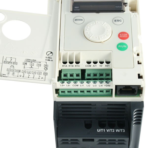 Photo of Schneider Altivar 12 0.18kW 115V 1ph to 230V 3ph AC Inverter Drive, No Filter