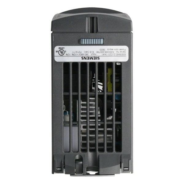 Photo of Siemens Micromaster 440 0.75kW 230V 1ph to 3ph AC Inverter Drive, DBr, Unfiltered