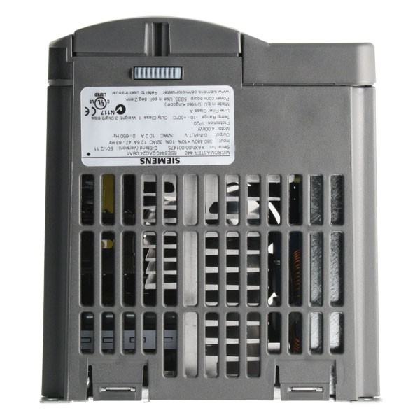 Photo of Siemens Micromaster 440 2.2kW 400V 3ph AC Inverter Drive, DBr, Unfiltered