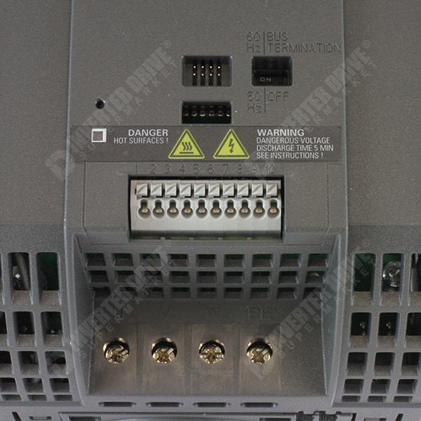 Photo of Siemens SINAMICS G110 1.5kW 230V 1ph to 3ph AC Inverter Drive, No AI, RS485, Unfiltered