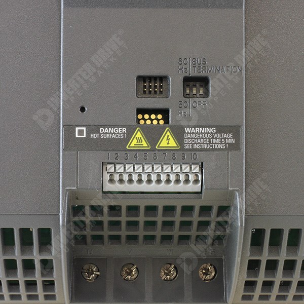 Photo of Siemens SINAMICS G110 - 2.2kW 230V 1ph to 3ph AC Inverter Drive Speed Controller, No AI, RS485, Unfiltered