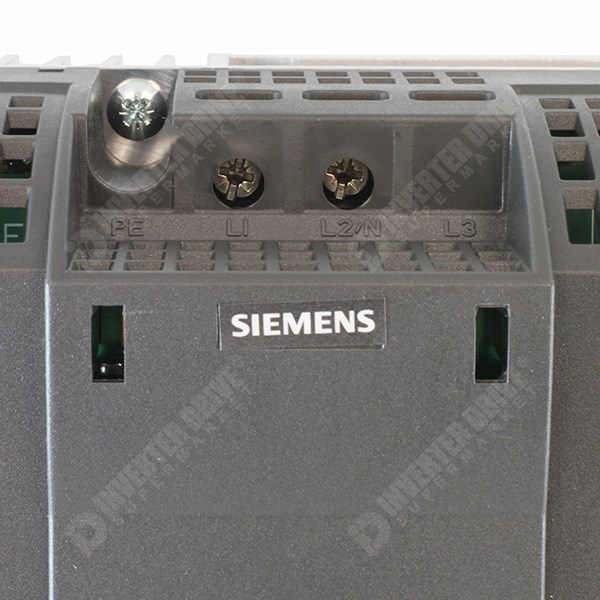 Photo of Siemens SINAMICS G110 3kW 230V 1ph to 3ph AC Inverter Drive, No AI, RS485, Unfiltered