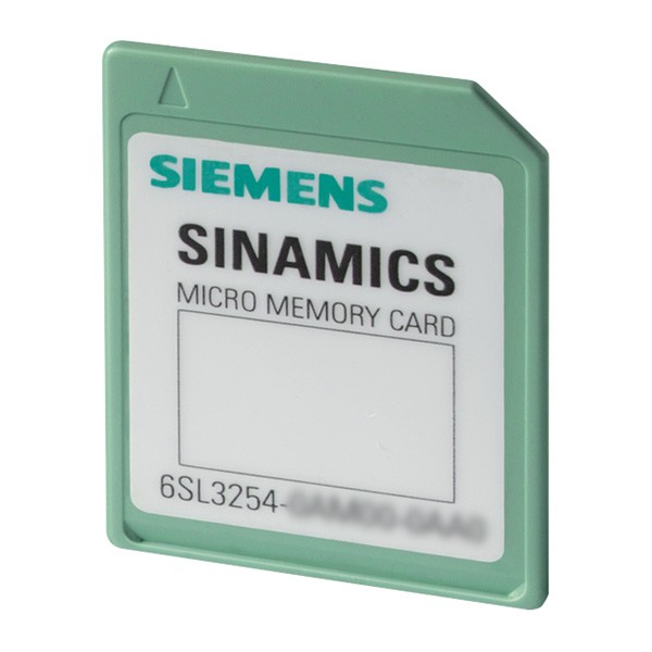 Siemens Micro Memory Card (MMC) for SINAMICS G120 Series Accessories