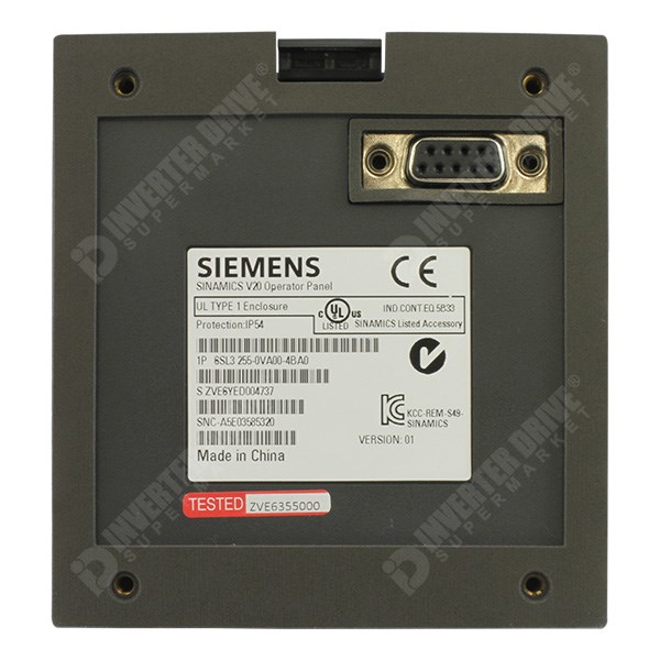Photo of Siemens V20 BOP Keypad for remote mounting
