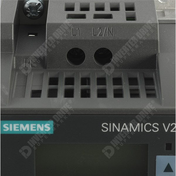 Photo of Siemens V20 0.12kW 230V 1ph to 3ph AC Inverter Drive, C1 EMC