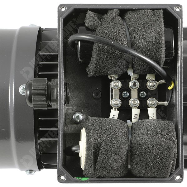 Photo of TEC - 230V Single Phase Motor 0.25kW (0.33HP) Cap Start 4P 71F Foot