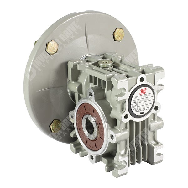Photo of TEC TCNDK30 25:1 54RPM Worm Gearbox for 0.18kW 4 Pole 63 Frame B5 Motor
