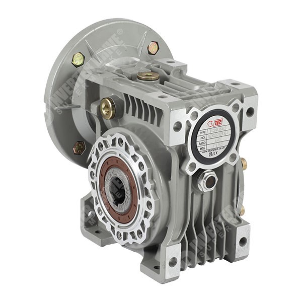 Photo of TEC TCNDK63 60:123RPM Worm Gearbox for 4 Pole 71 Frame B5 Motor