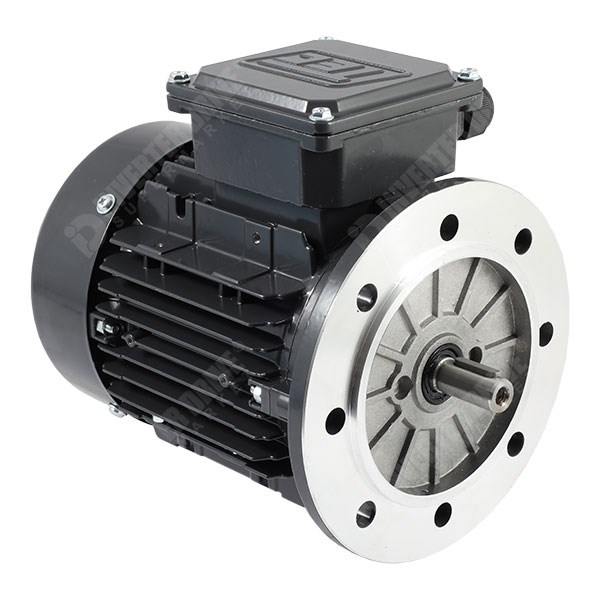 Photo of TEC IE2 0.55kW Three Phase Aluminium Motor 230V/400V 2 Pole 71 Frame B5