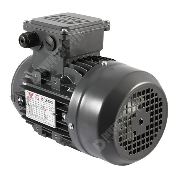 Photo of TEC Electric – IE1 1.5kW (2HP) 2 Pole AC Induction Motor 230V or 400V B14 Face - Reduced 80 Frame 