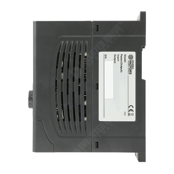 Photo of Universal Motors GD20 2.2kW 230V 1ph to 3ph AC Inverter Drive, DBr, STO, Unfiltered