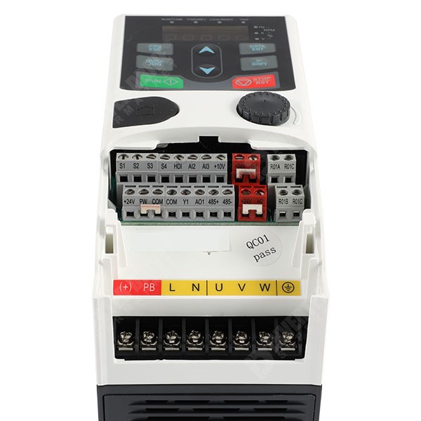 Photo of Universal UMB1 1.5kW 230V 1ph to 3ph AC Inverter Drive, DBr, STO, Unfiltered