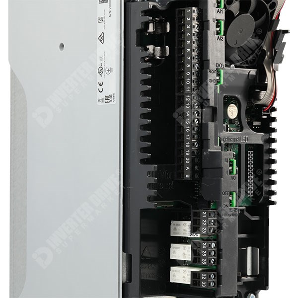 Photo of Vacon 100 Flow IP21 3kW 400V 3ph Fan/Pump AC Inverter Drive +EMC4+DPAP+EMAR