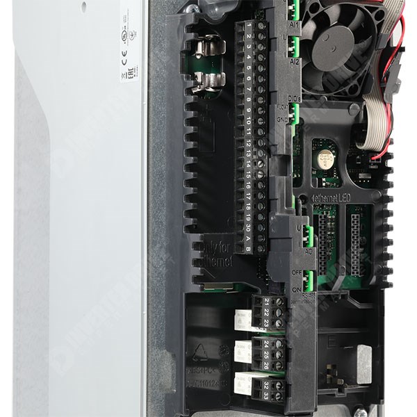 Photo of Vacon 100 Flow IP54 15kW 400V 3ph  AC Inverter C4 EMC with Ethernet IP 