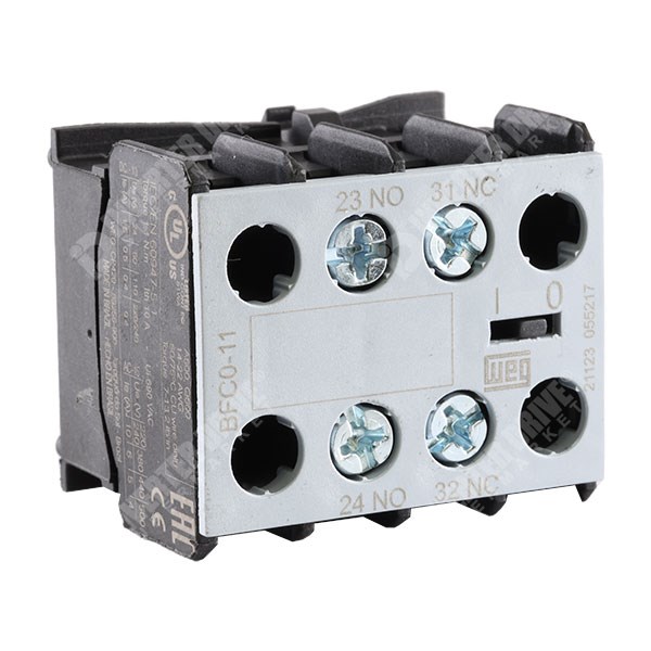 Photo of WEG BFC0-11 Auxiliary Contact Block for CWC Mini Contactors