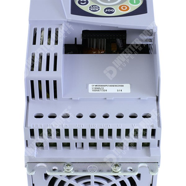 Photo of WEG CFW500 IP20 3.7kW 400V 3ph AC Inverter Drive, DBr, C3 EMC, NO I/O