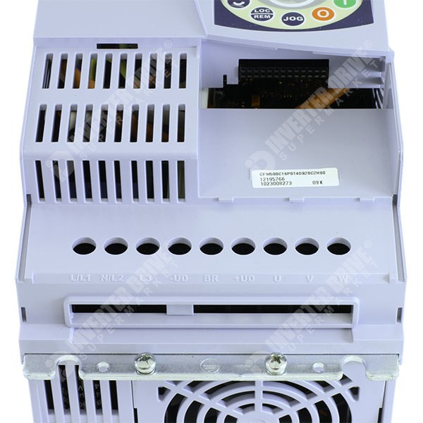 Photo of WEG CFW500 IP20 7.5kW 400V 3ph AC Inverter Drive, DBr, C2 EMC, No I/O
