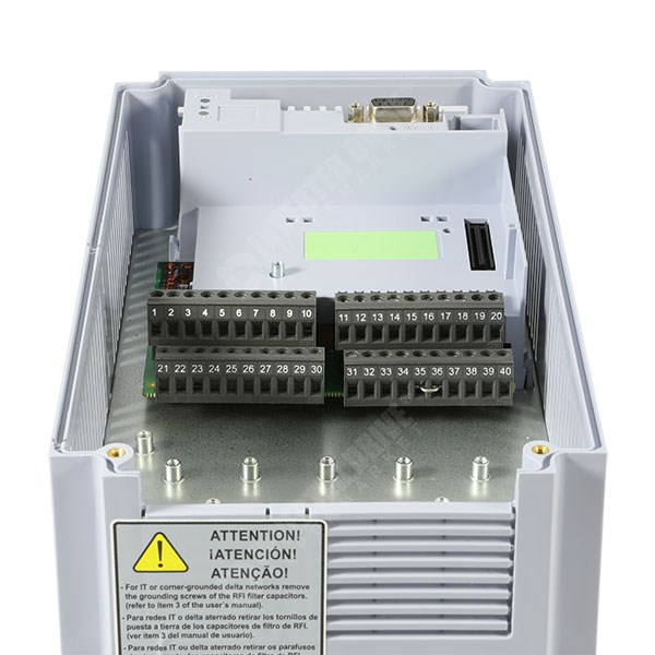 Photo of WEG CFW700 IP20 2.2kW 400V 3ph AC Inverter Drive, HMI, DBr, STO, C3 EMC