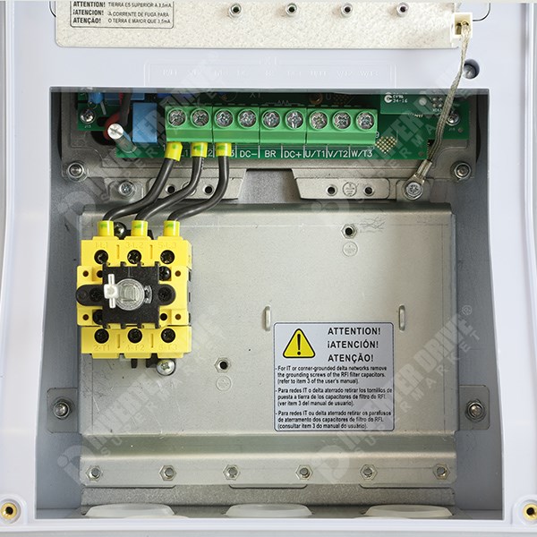 Photo of WEG CFW701 IP55 11kW/15kW 400V 3ph AC Inverter Drive, SW, DBr, C3 EMC