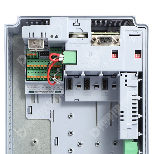 Photo of WEG CFW900 IP20 7.5kW/11kW 400V 3ph AC Inverter, DBr, STO, C3 EMC with Ethernet