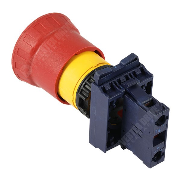 Photo of WEG CSW Emergency Stop Pushbutton, Red, 22mm with Flange and Normally Closed Contact