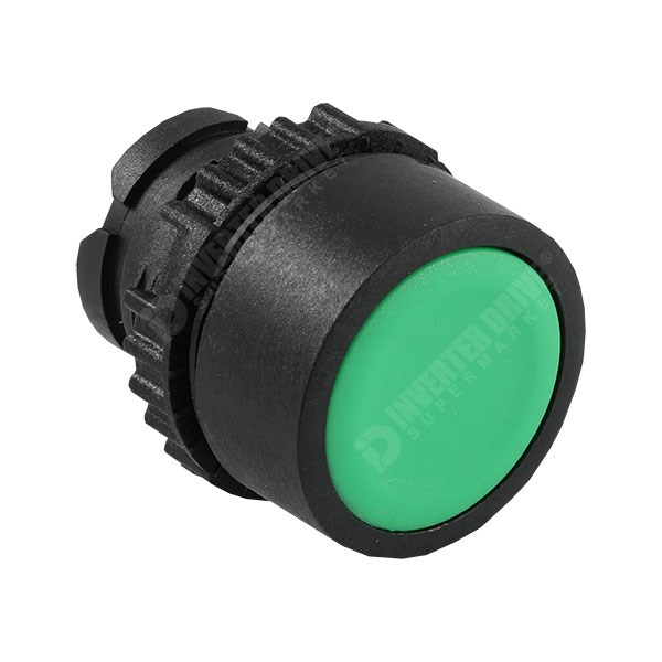 Photo of WEG CSW Pushbutton Body, Flush, Green, for 22mm hole (no flange)
