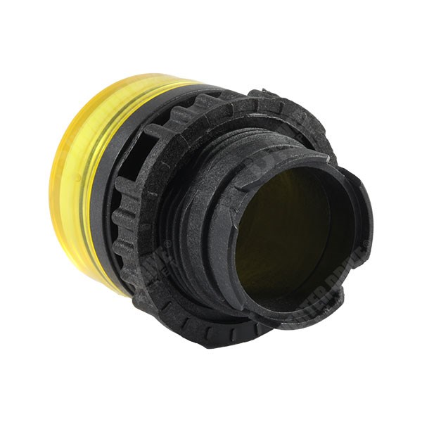 Photo of WEG Pilot Light Lens, Diffused Yellow, for 22mm hole (no flange)