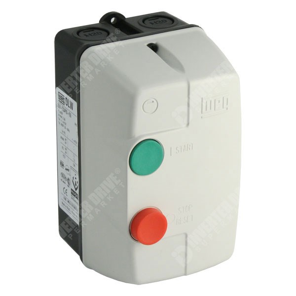 Photo of WEG DLW IP65 Direct On Line Starter 0.28A-0.40A 400V 3ph 0.09kW 0.12kW