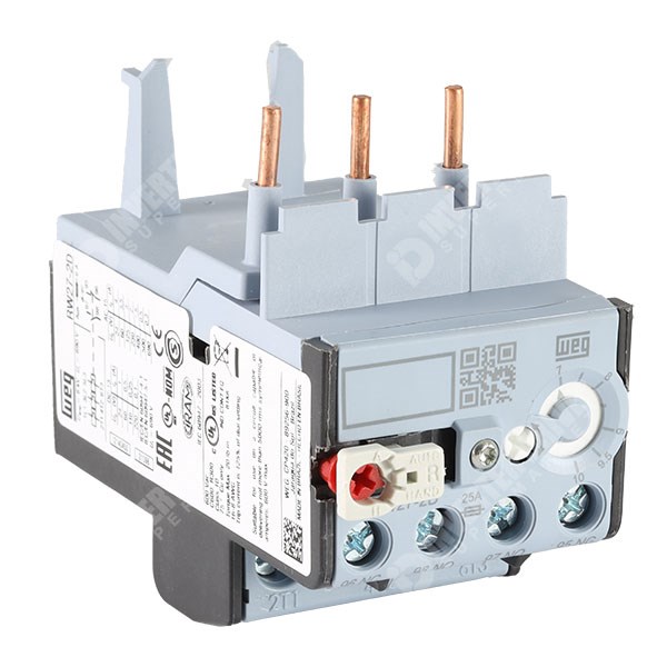 Photo of WEG RW27-2D 0.8-1.2A Thermal Overload Relay for CWB Contactors