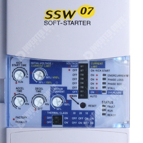 Photo of WEG SSW07 Soft Starter for Three Phase Motor, 22kW