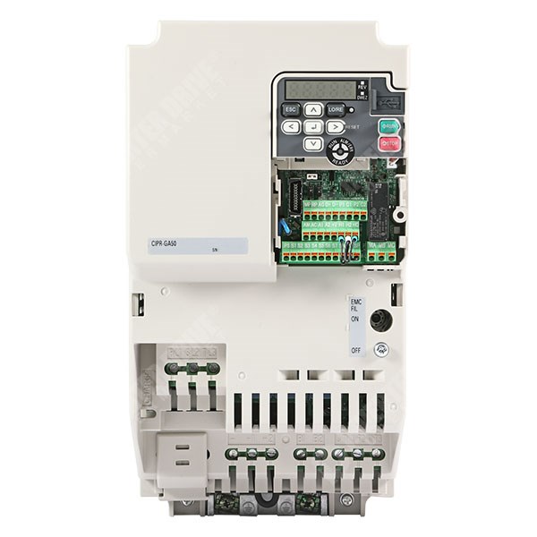 Photo of Yaskawa GA500 IP20 5.5kW/7.5kW 400V 3ph AC Inverter Drive, DBr, STO, C2 EMC
