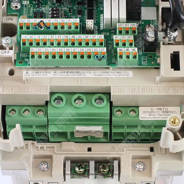 Photo of Yaskawa GA700 IP20 4kW/5.5kW 400V 3ph AC Inverter Drive, DBr, STO, C3 EMC