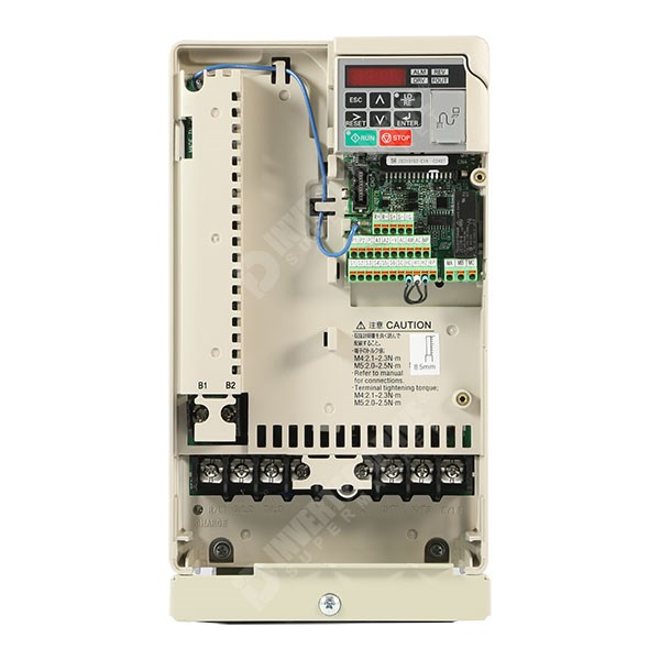 Yaskawa V1000 IP20 5.5kW/7.5kW 400V 3ph AC Inverter Drive, DBr